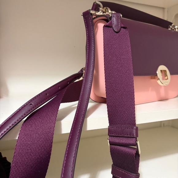 Retired Kate Spade Audrey Colorblock Leather Flap Crossbody - Picture 2 of 5